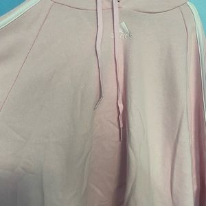 Adidas Three-Stripe Pullover Hoodie